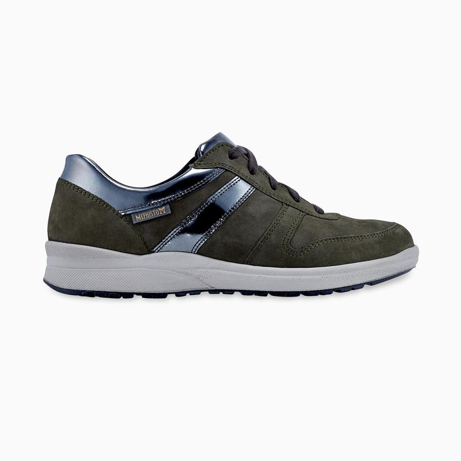 Mephisto REBECA Nubuck Sko 6582193-PD - Joggesko Dame Olivengrønne